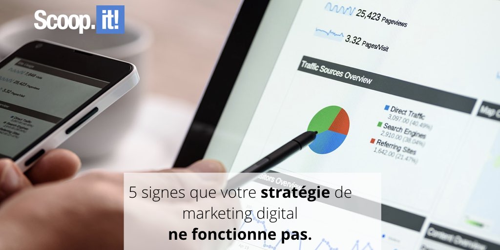 stratégie de content marketing ne fonctionne pas