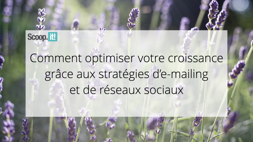 Comment optimiser votre croissance grâce aux stratégies d'e-mailing et de réseaux sociaux 