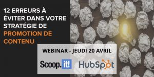 webinar erreur promotion contenu